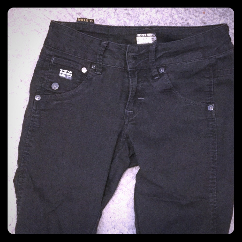 G-Star Black Skinny Jeans for Women